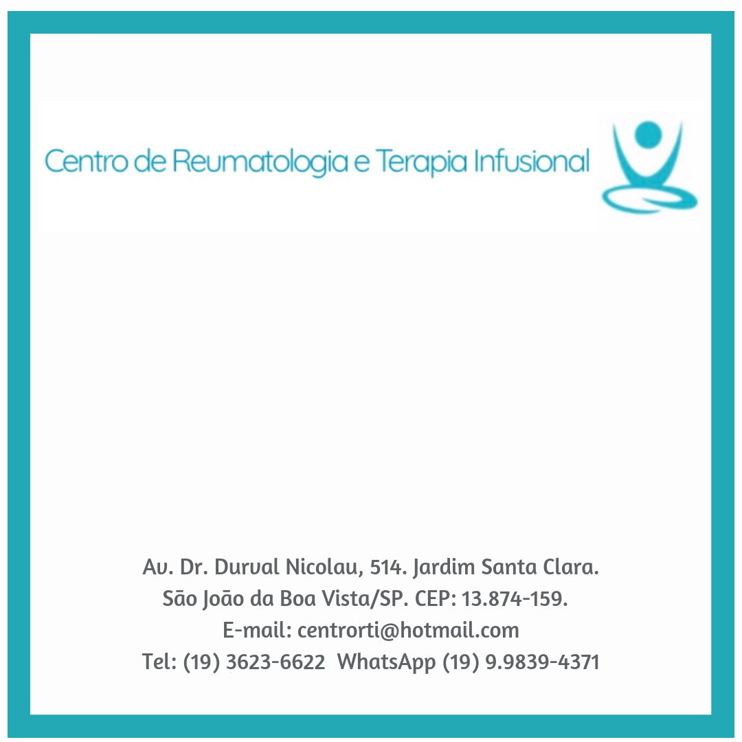 Centro de Reumatologia e Terapia Infusional Centro de Reumatologia e Terapia Infusional
