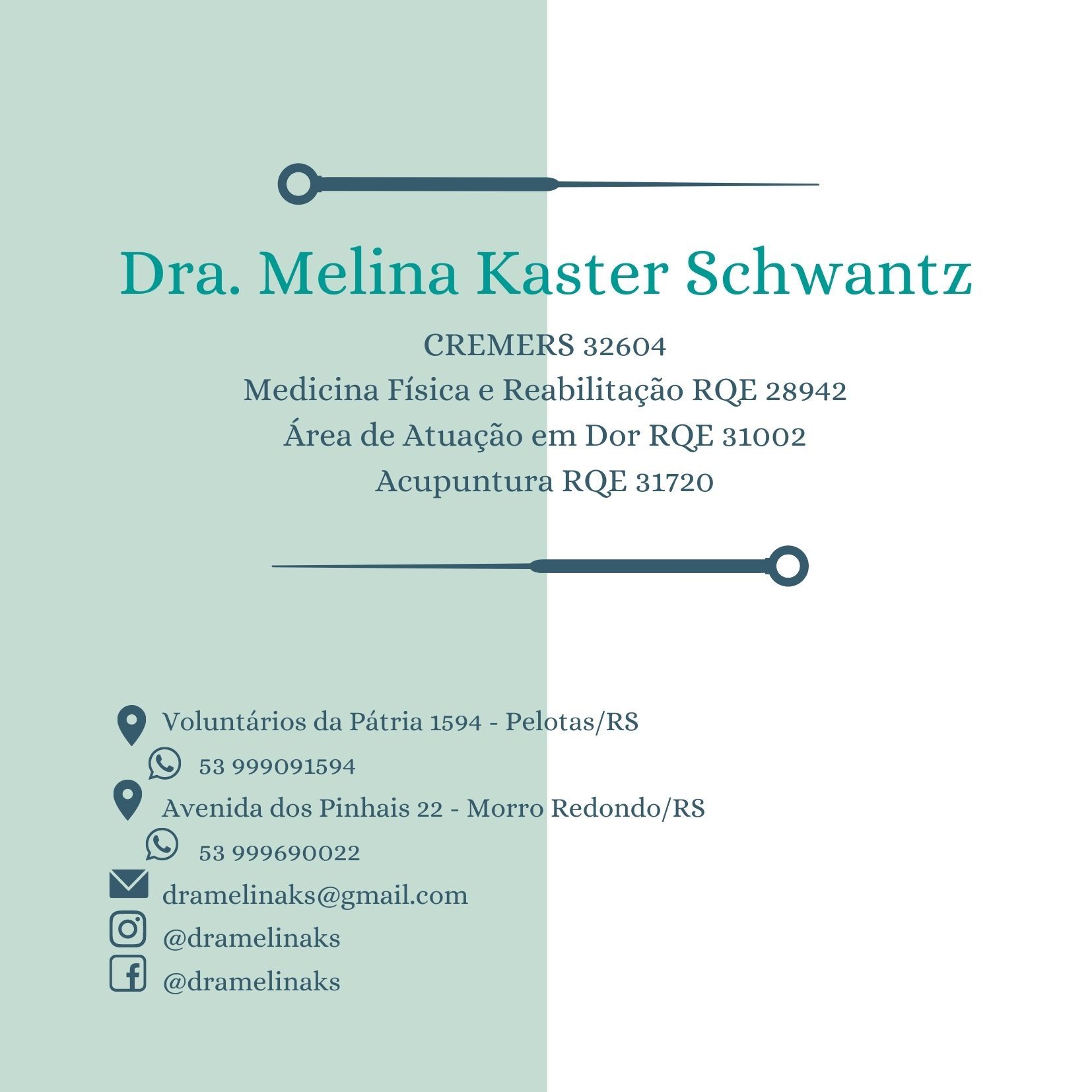 Consultório Médico Dra. Melina Kaster Schwantz Consultório Médico Dra. Melina Kaster Schwantz