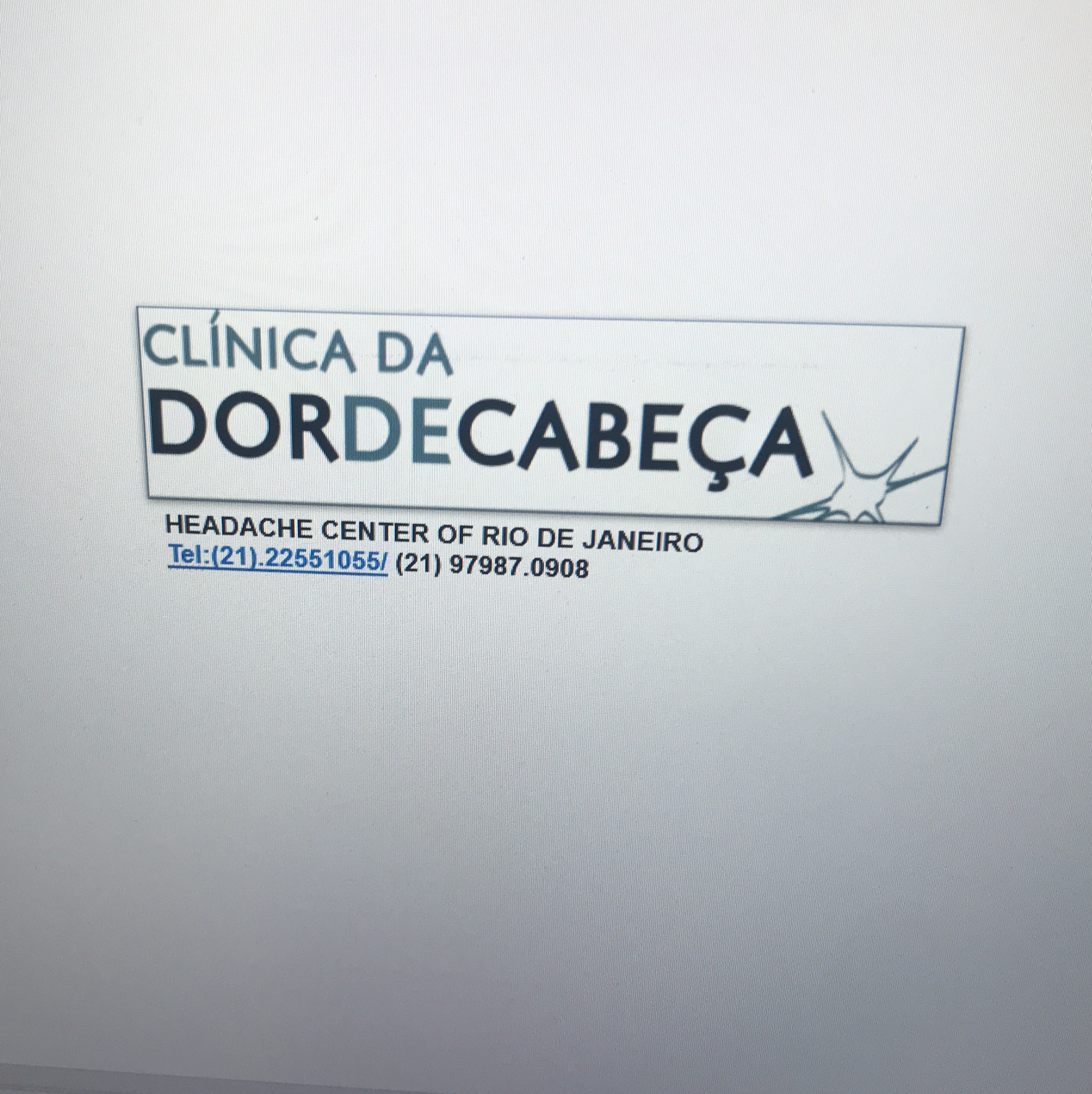 Clinica da Dor de Cabe�a